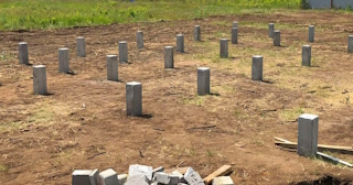 Фундамент на забивных жб сваях под ключ в Алексине - фундамент из забивных железобетонных свай цена от 3133 руб/м2